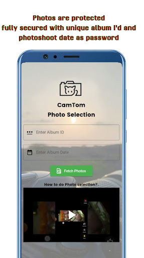 Photo Selection by CamTom™ Ai Screen 2