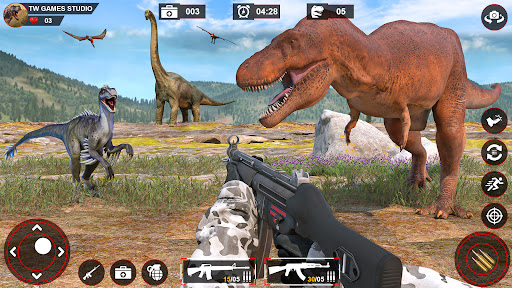 Wild Dino Hunting Animal Games