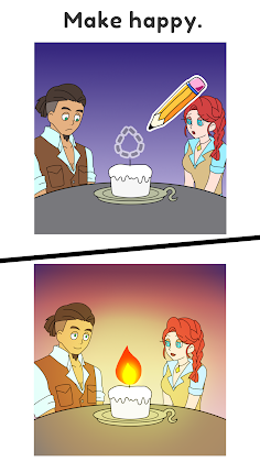 Draw Happy Adventure : Game - Screenshot 1