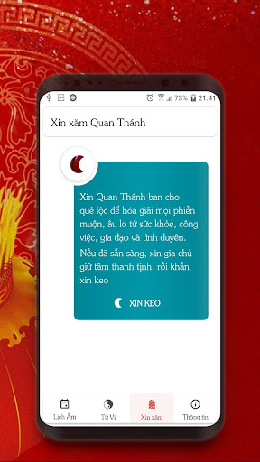 Lịch Bình An - Giáp Thìn 2024 Screen 3