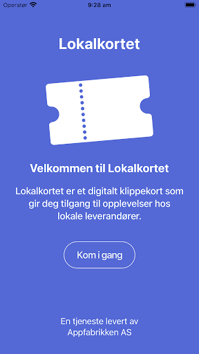 Android application Lokalkortet screenshort