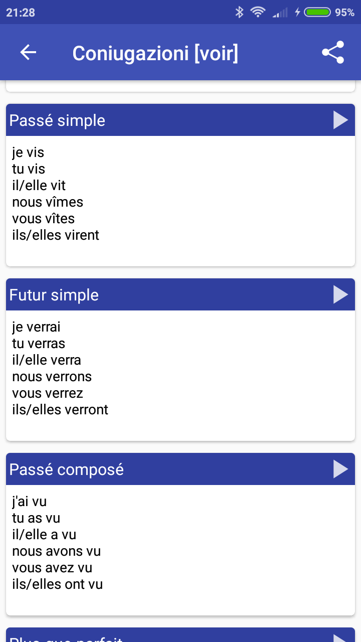 Android application French Dictionary - Offline screenshort