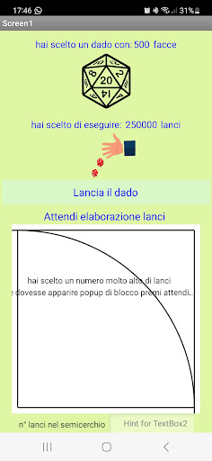 Android application pi greco screenshort