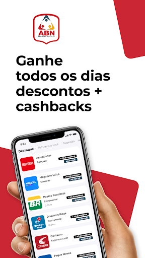Android application ABN SUPER - Clube de benefício screenshort