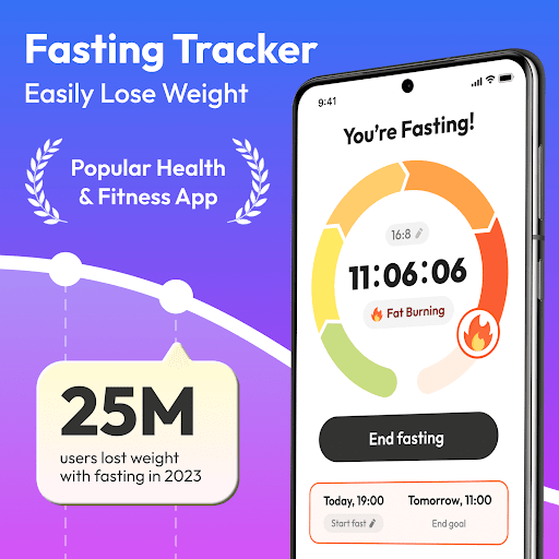 Android application Fasting App & Calorie Counter screenshort