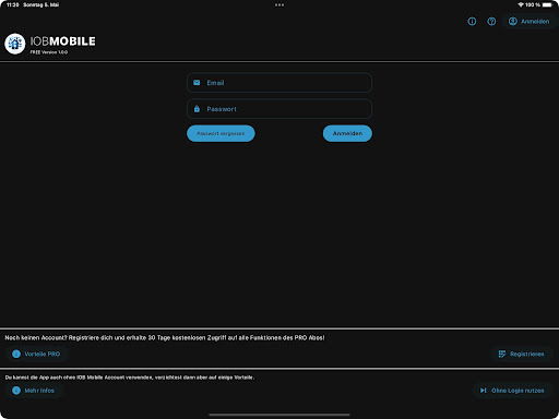 IOB Mobile für ioBroker