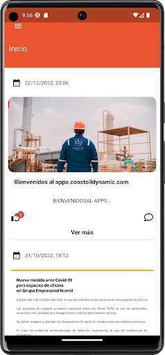 Coastoil Dynamic Apps Screen 3