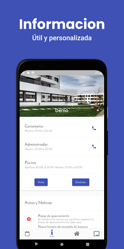Android application TusVecinos screenshort