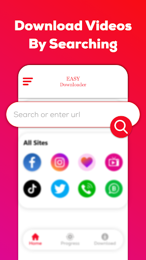 Android application All Video Downloader 4k Saver screenshort