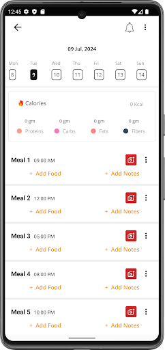 Android application Titanium Gym screenshort