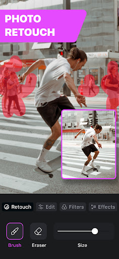 Android application Photo Retouch: Picture Editor screenshort