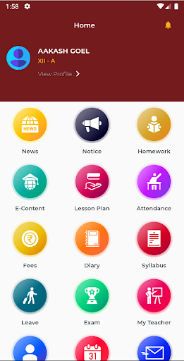 Rainbow Public School Screen 2