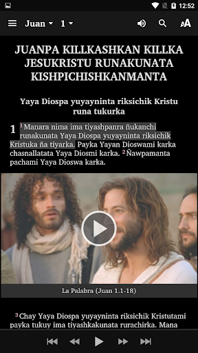 Quechua Pastaza South - Bible Screenshot 3 - AppWisp.com