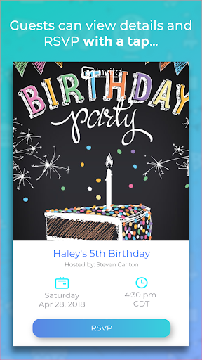 Invitd: Text Invitation Maker Screenshot 3 - AppWisp.com