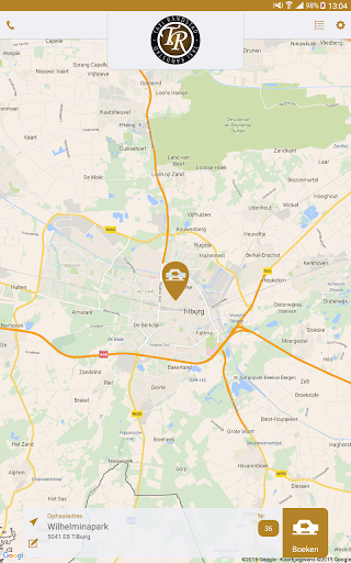 Android application Taxi Randstad screenshort