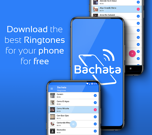 Android application Ringtones Bachata Music screenshort