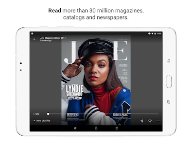 Captura 9 Issuu: magazines & books android