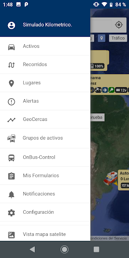 BluetrackGps Screen 2