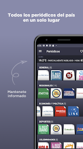 Screenshot 1 Periódicos Nicaragüenses android