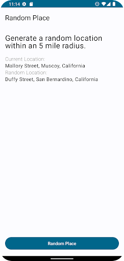 Random Place - Run Bike Drive Screen 2