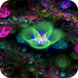 Fantasy Flowers Live Wallpaper icon