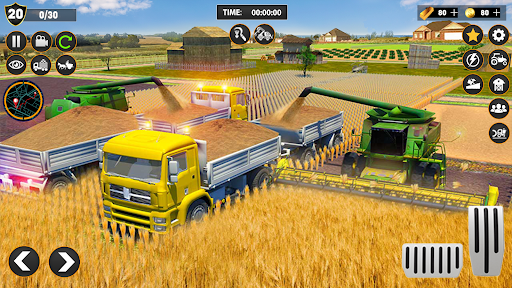 Android application Real Tractor Driver Simulator screenshort