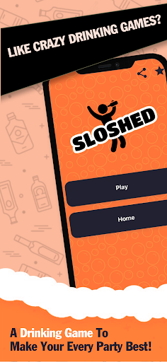 Android application Sloshed : Fun Party Game screenshort