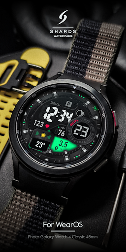 SH017 Watch Face, WearOS watch Screen 3
