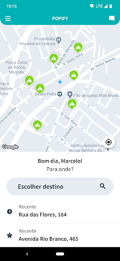 Android application POPIFY screenshort