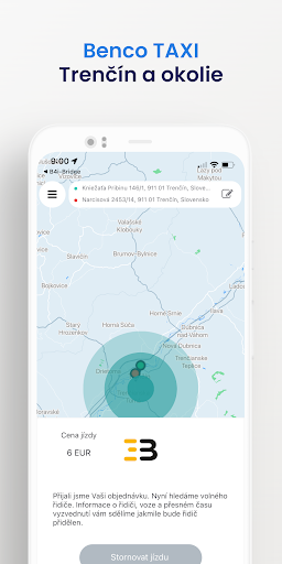 BENCO TAXI Trenčín Screenshot 3 - AppWisp.com