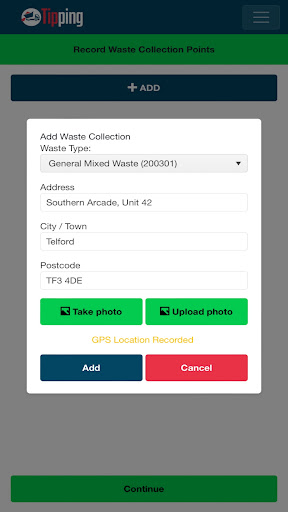 Tipping™ by Reconomy Screen 2