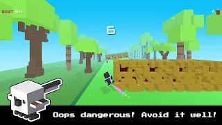 Voxel Float - Casual Bird Game - Screenshot 2