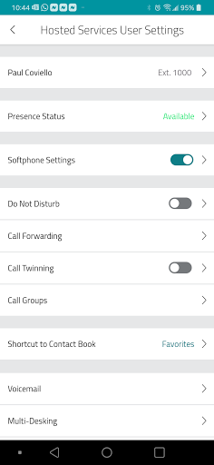 Hosted Services 2.0 Screen 2