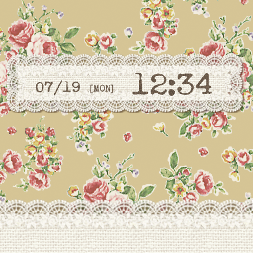 Flower Theme British Tea Rose logo