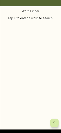 Android application Word Finder screenshort