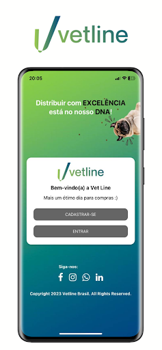 Android application Vetline screenshort
