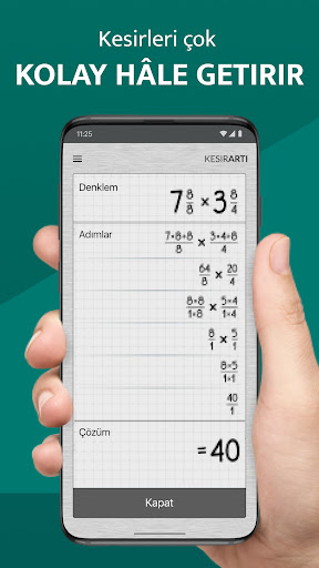 Kesir Hesap Makinesi Plus ekran görüntüsü