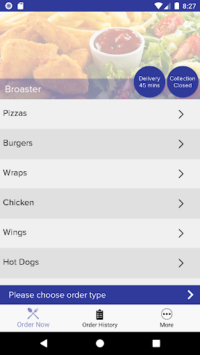 Broaster Screen 2