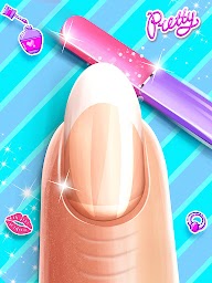 Nail Salon Fashion Makeup Game