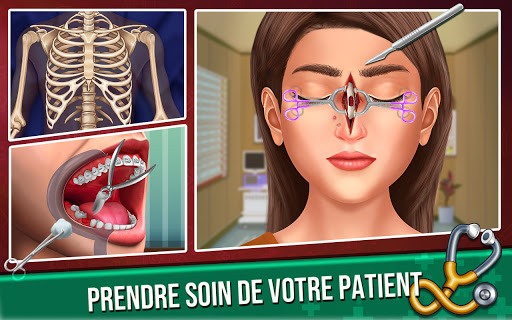Jeux d'Hôpital: Nouveaux Jeux Gratuits Chirurgie APK MOD (Astuce) screenshots 5