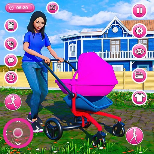 Virtual Mother Simulation Game logo