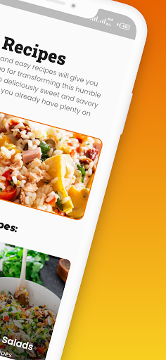 Screenshot of Rice Recipes Offline