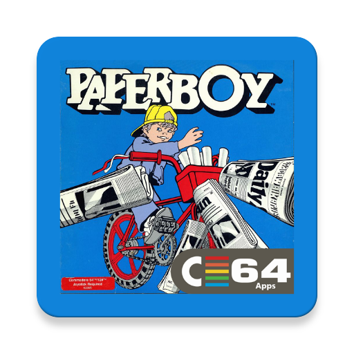C64 Paperboy logo