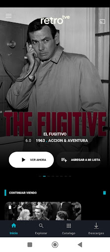 Android application Retro TVe screenshort