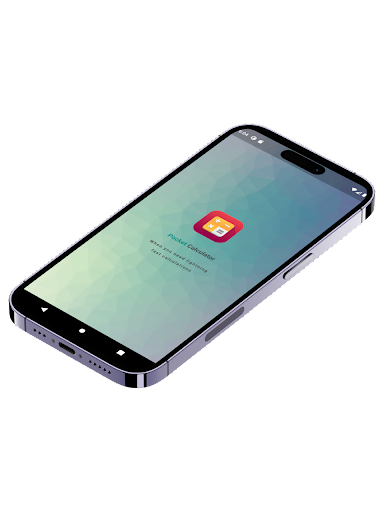 Android application Pocket Calculator screenshort