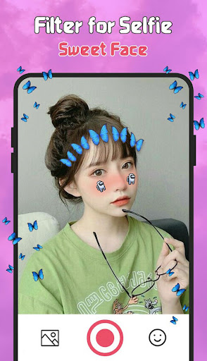 Filter for Selfie - Sweet Face Screenshot 3 - AppWisp.com