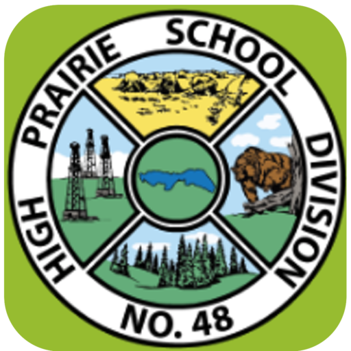 High Prairie School Div 48 logo
