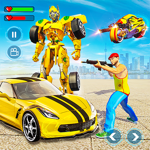 Us Police Bike Car Robot Transform Robot Fight Apps Bei Google Play