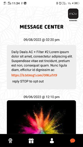 MÜV Rewards screenshot