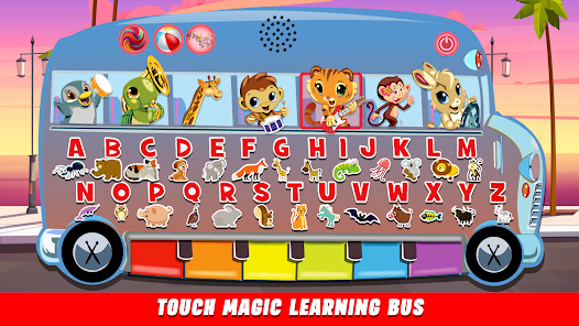 Touch Magic Learning Bus Piano Apps on Google Play